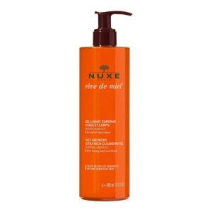 NUXE Gel lavant surgras visage et corps, Rêve de Miel