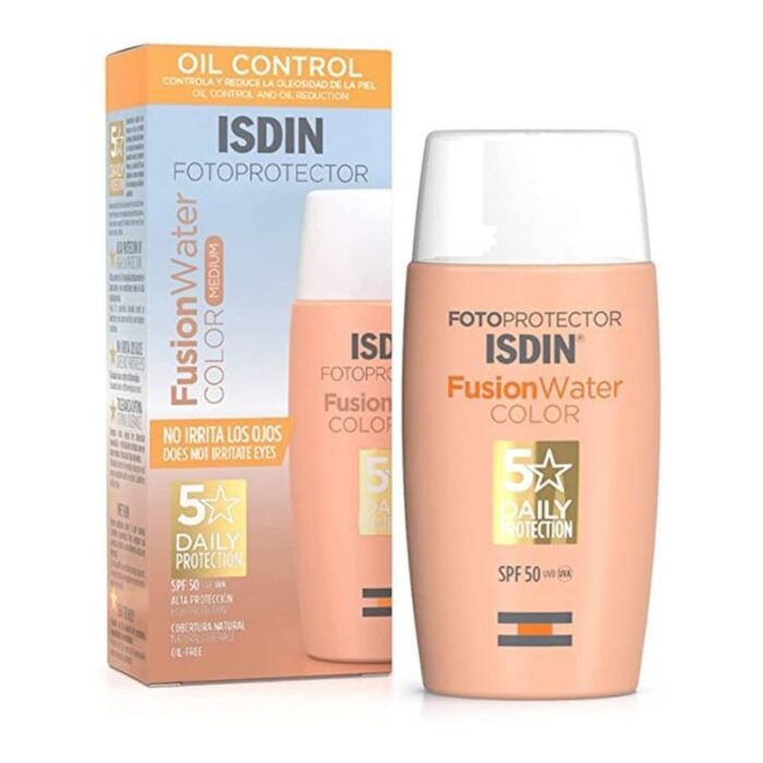 12841.jpg ISDIN Fotoprotector ISDIN Fusion Water Color Medium SPF 50 — ISDIN crème solaire visage au Maroc