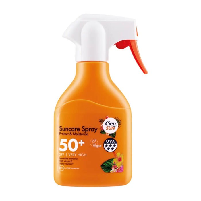 Cien Sun Kids Spray Solaire SPF 50+ Très Haute Protection — Cien crème solaire visage au Maroc