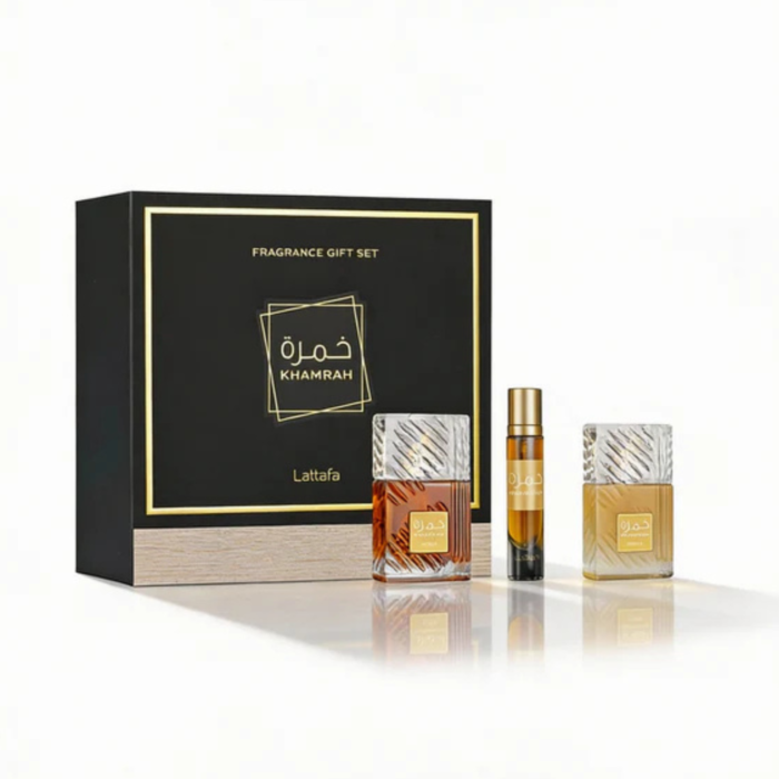 Khamrah Fragrance Gift Set — Khamrah coffret cadeau beauté au Maroc