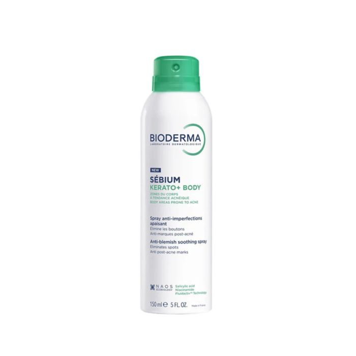 1782310752_6a3be760b26b79.14170635.png Bioderma Sebium Kerato+ Body Spray 150ml — Bioderma soin beauté au Maroc