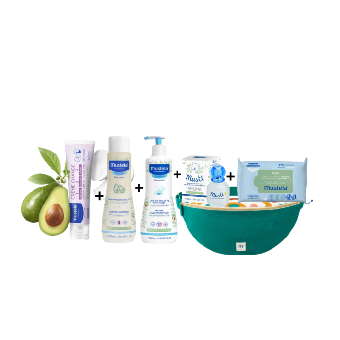 MUSTELA Pack Complet Naissance - 5 Articles — Mustela coffret cadeau beauté au Maroc