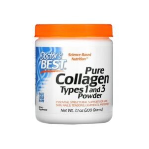Doctor'S Best pure Collagen Poudre de types 1 et 3 200 g