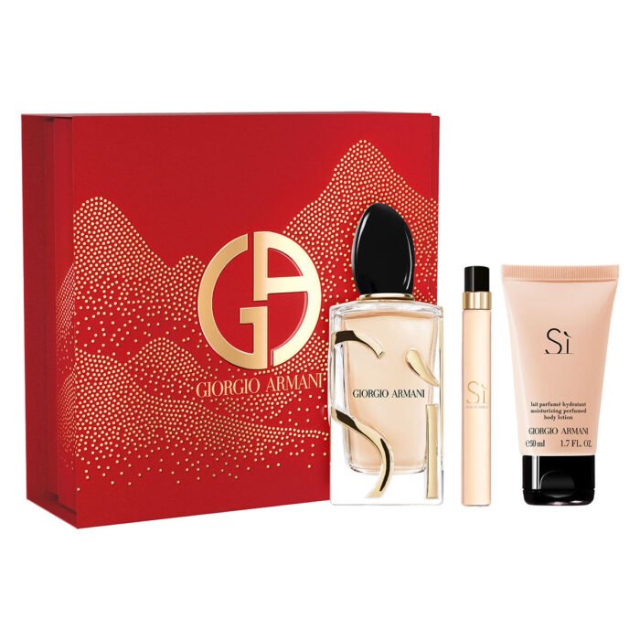 3614274337037_1.jpg Giorgio Armani Si Eau De Parfum 100ml Giftset — Giorgio Armani coffret cadeau beauté au Maroc