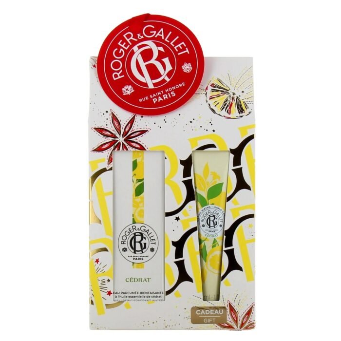 3701436920937-ld-17-front-65265af0d3b2a.jpg Roger & Gallet Coffret Cedrat (eau Parfumee 30ml+creme Mains 30ml) — Roger & Gallet coffret cadeau beauté au Maroc