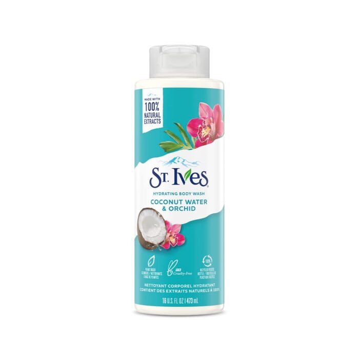 51zZkXqaz0L.jpg St. Ives Hydrating Body Wash Coconut Water & Orchid (473ml) — St. gel douche au Maroc