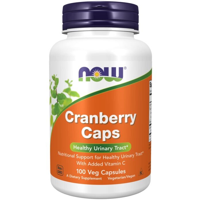71ypIXwdpLL.jpg Cranberry Caps Healthy Urinary Tract - NOW — Cranberry complément alimentaire au Maroc
