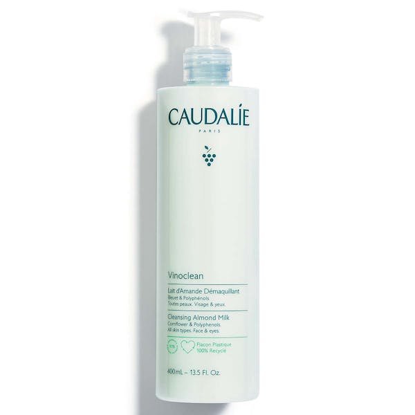 7458-313-vinoclean_cleansing_almond_milk_400ml.jpg Caudalie Vinoclean Lait d'amande Démaquillant 400ml — Caudalie nettoyant visage au Maroc