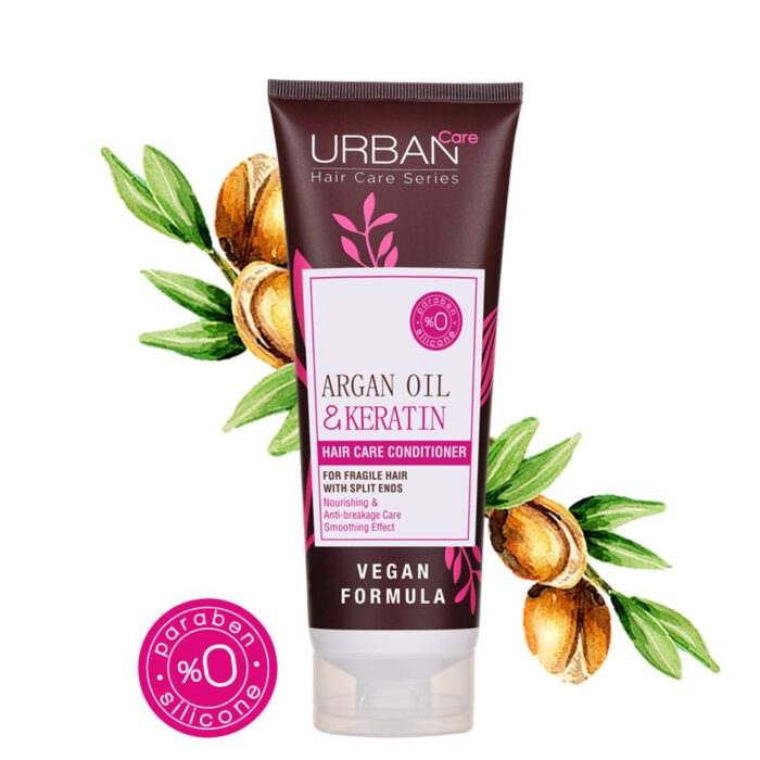 Urban Care Après-shampooing Nourrissant Argan & Kératine 250ml — Urban shampoing au Maroc