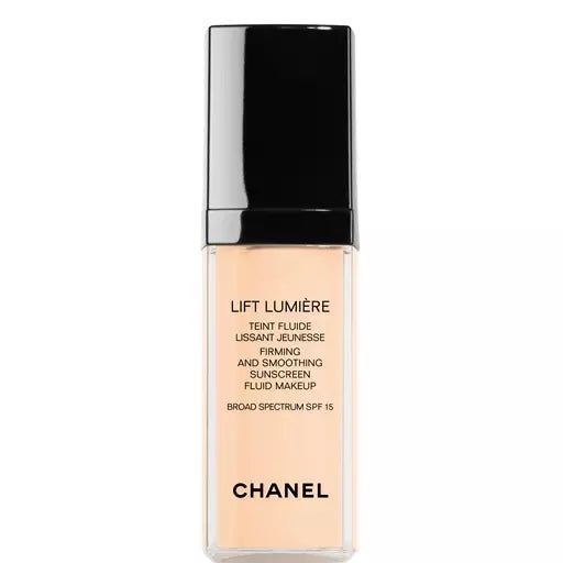 8e180e2afbcbf733019e87cfb2496bd7.jpg Chanel Lift Lumiere Firming and Soothing Fluid Makeup SPF 15 41 Soft Bisque — Chanel crème solaire visage au Maroc