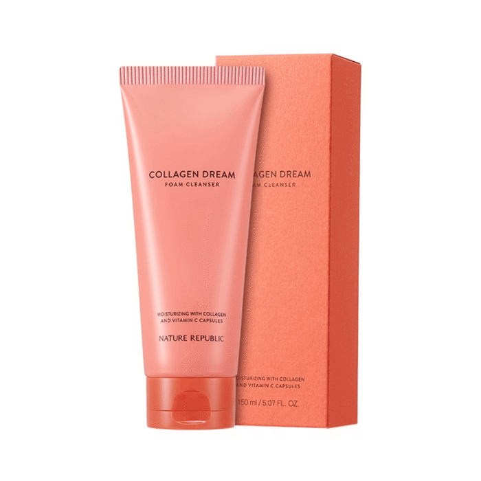CollagenDream_vitaminC_foam_cleanser_2_1024x1024_956d76b7-524b-40f4-a839-0853afc6b200.png Nature republic Collagen Dream Foam Cleanser — Nature Republic nettoyant visage au Maroc