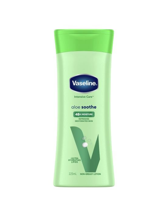 DCO-21417-1.jpg Vaseline Intensive Care Aloe Soothe Lotion Corps — Vaseline crème hydratante visage au Maroc