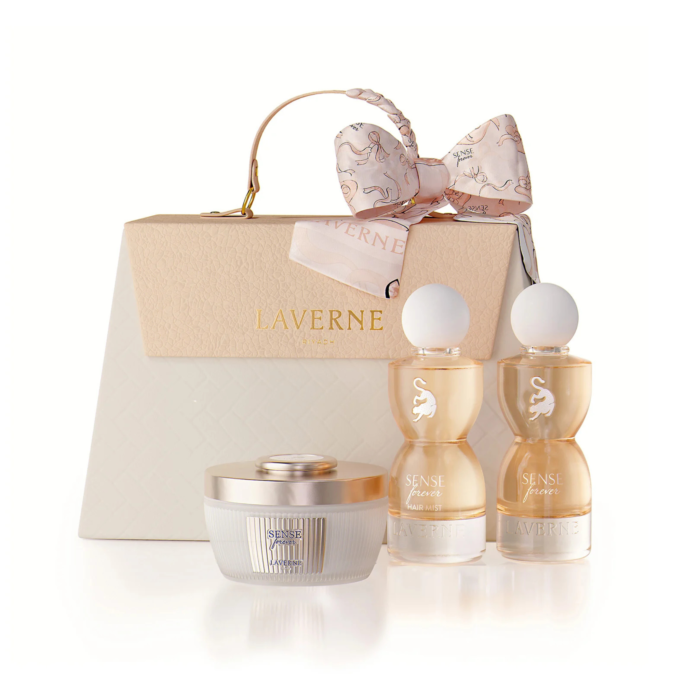 Design_sans_titre_-_2026-03-28T211316.716.png LAVERNE RIYADH La Collection Complète Sense Forever — Laverne coffret cadeau beauté au Maroc