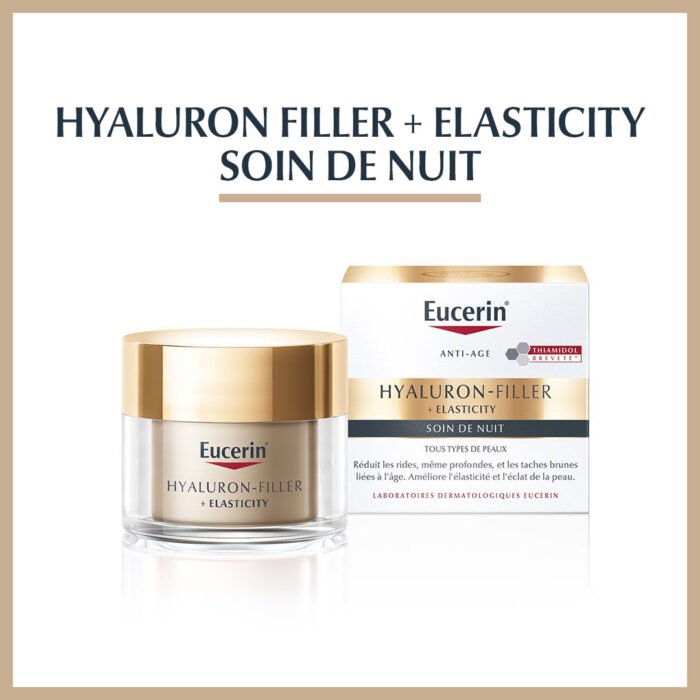 Eucerin_-_Hyaluron-Filler_Elasticity_Soin_de_Nuit.jpg Eucerin - Hyaluron-Filler + Elasticity Soin de Nuit — Eucerin crème hydratante visage au Maroc