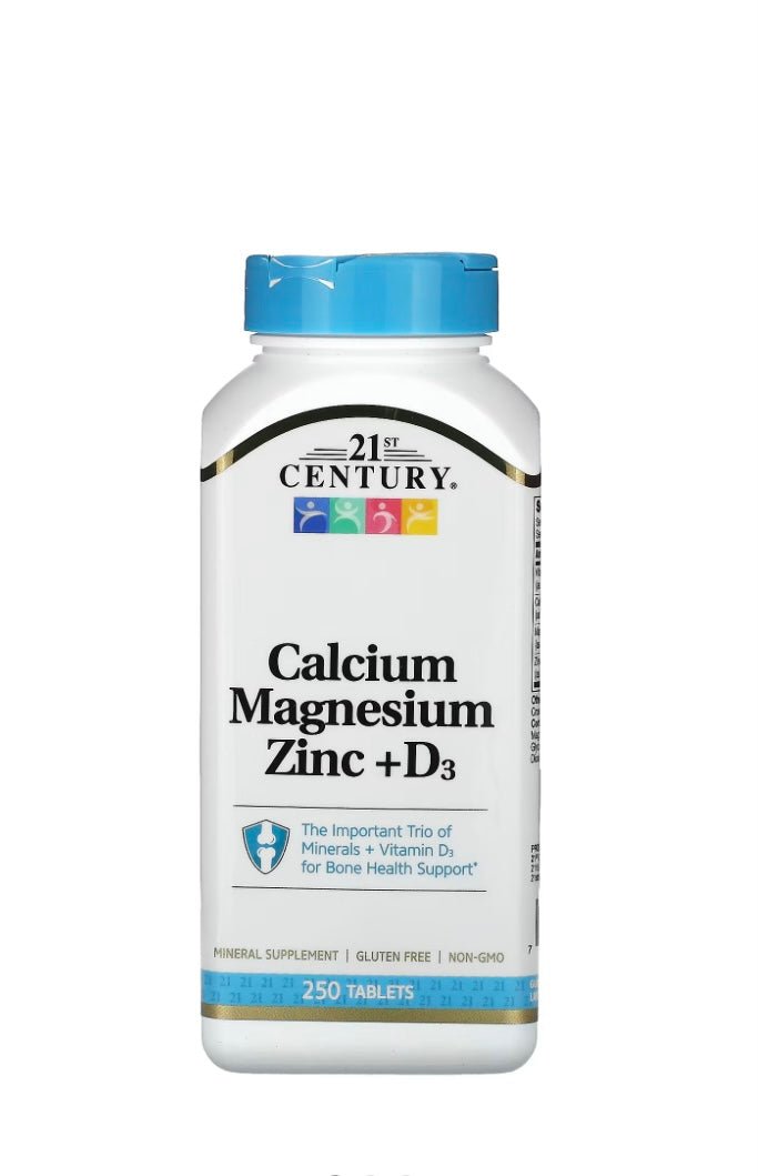 FFFE7367-1D67-4122-80C8-70D9BAB128EF.jpg 21 st CENTURY Calcium Magnesium Zinc + D3 — 21 soin beauté au Maroc