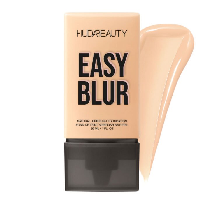 HUDA BEAUTY Easy Blur Natural Airbrush Foundation with Niacinamide N310 — Huda Beauty maquillage teint au Maroc