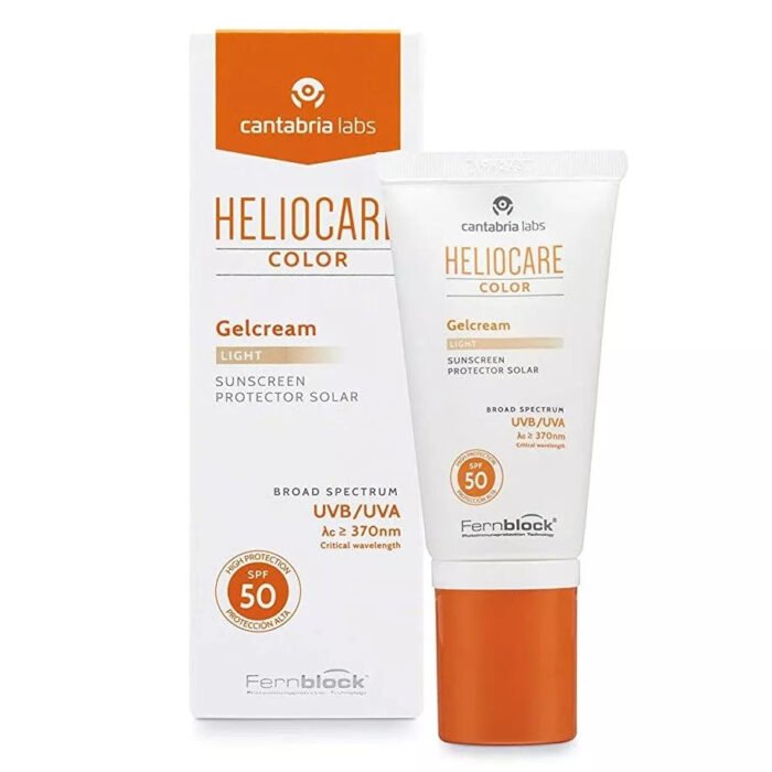 Heliocare-Color-Gelcream-Light-SPF-50.jpg CANTABRIA HELIOCARE COLOR GEL CREME SPF 50+ Light 50 ml — Cantabria crème solaire visage au Maroc