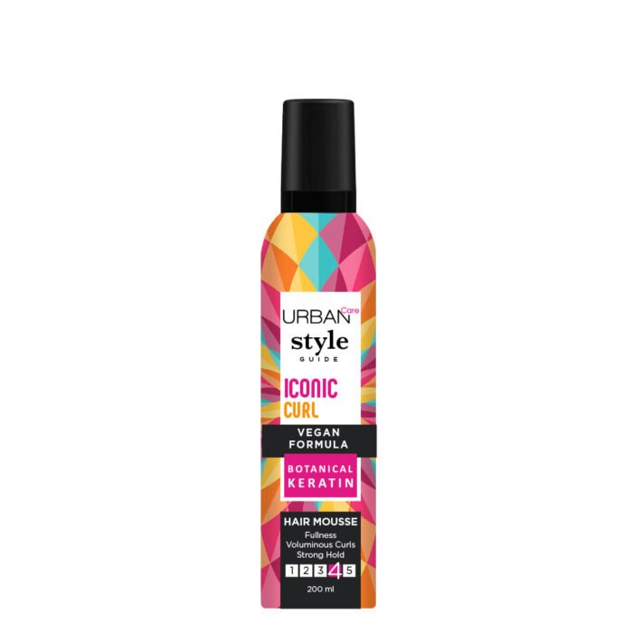 Urban Care Style Guide Iconic Curl Mousse bouclante 200ml — Urban coiffant cheveux au Maroc
