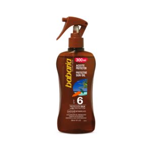 BABARIA Spray Huile solaire Protectrice Carottine SPF-6 300ml