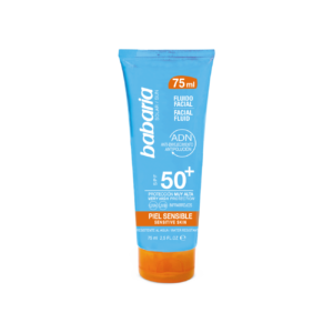 BABARIA Creme Visage Sensitive Fluide Protection Solaire SPF 50