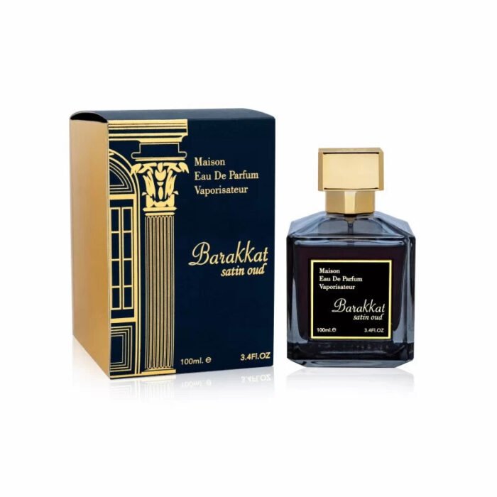 IMG-5598.jpg Barakkat Satin Oud Eau De Parfum by Fragrance World 100ml — Barakkat parfum unisexe au Maroc