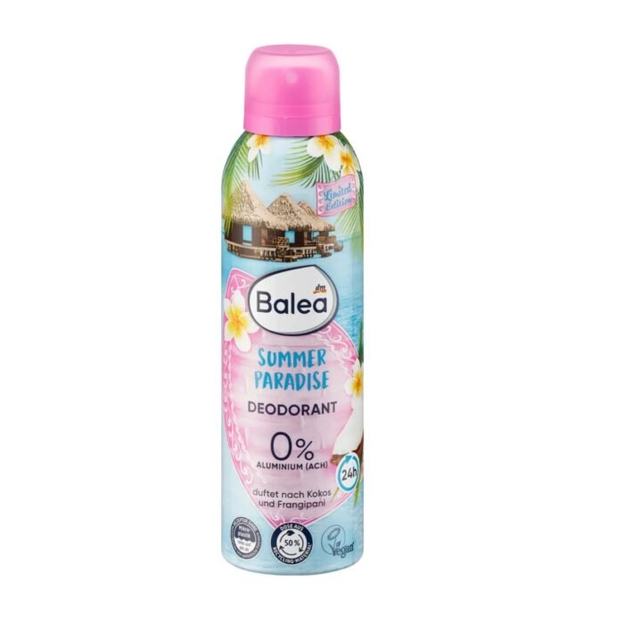 BALEA Summer Paradise Déodorant 0% Aluminium — Balea déodorant au Maroc