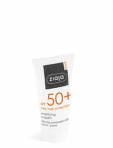 Ziaja Creme Solaire Matifiante Peaux Mixtes a Grasses 50ml