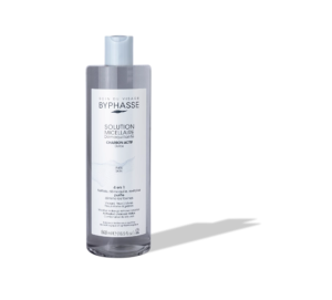 Byphasse Solution Micellaire Démaquillante Au Charbon Actif 500ml