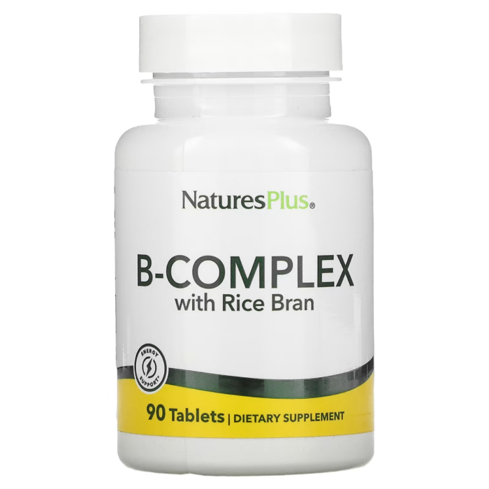 B-Complex with Rice Bran - NaturesPlus — B-Complex complément alimentaire au Maroc