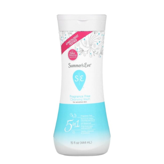 Summer's Eve - Cleansing Wash For Sensitive Skin 444 Ml — Summer's Eve hygiène intime au Maroc