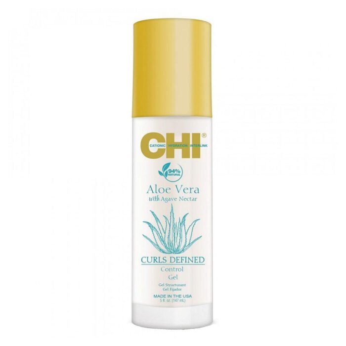 Chi Aloe Vera Curls Defined Control Gel — CHI coiffant cheveux au Maroc