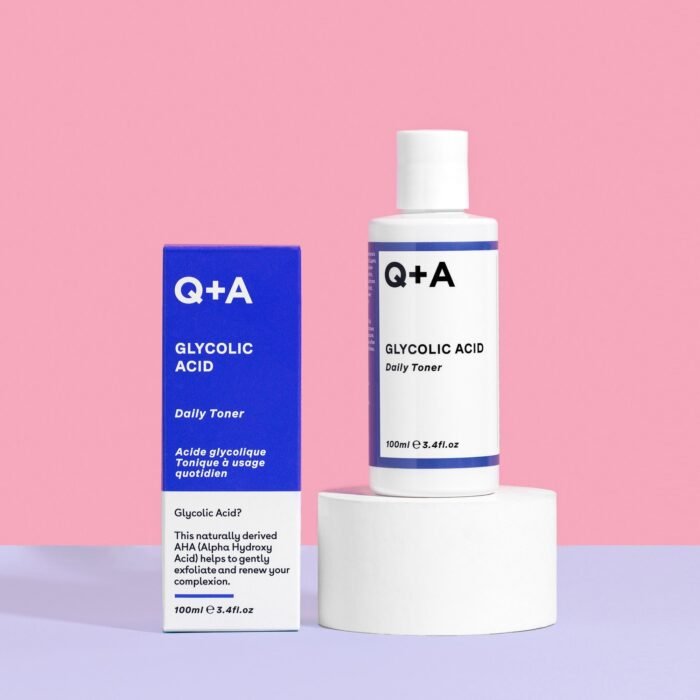 Q+A Glycolic Acid Daily Toner — Q+A tonique visage au Maroc