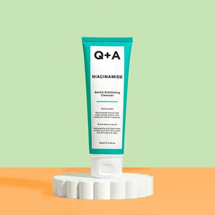 Q_AE-commerceSkincare-Niacinamide-Cleanser.jpg Q+A Niacinamide Gentle Exfoliating Cleanser — Q+A gommage visage au Maroc