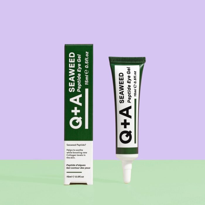 Q+A Seaweed Peptide Eye Gel — Q+A contour des yeux au Maroc
