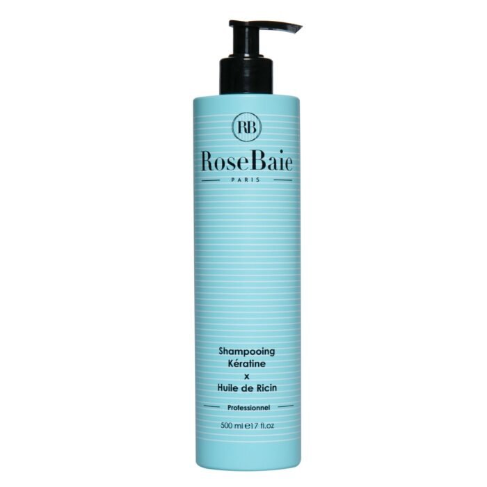Rose Baie Shampoing À La Kératine Et À L’huile De Ricin — Rose shampoing au Maroc
