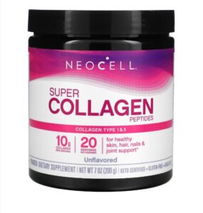 NeoCell Peptides Super Collagen, Non aromatisés, 200 g