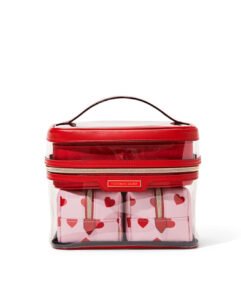 Victorias Secret 4-in-1 Train Case Red Hearts