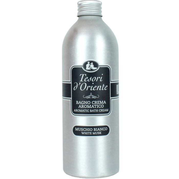 WhiteMuskBathCreamMain.png Tesori d'Oriente White Musk Bubble Bath Cream — Tesori musc parfum au Maroc