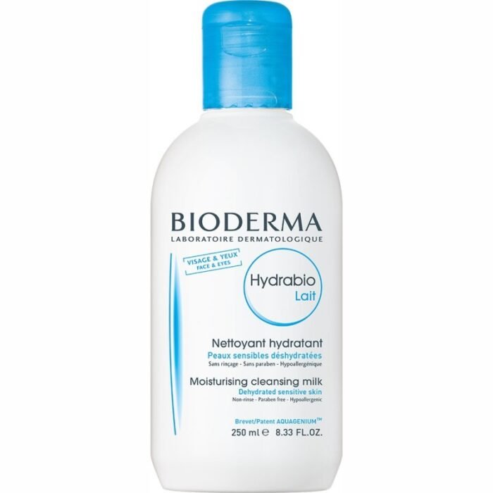 bioderma-hydrabio-lait-250-ml.jpg Bioderma Hydrabio lait Nettoyant hydratant 250ML — Bioderma nettoyant visage au Maroc