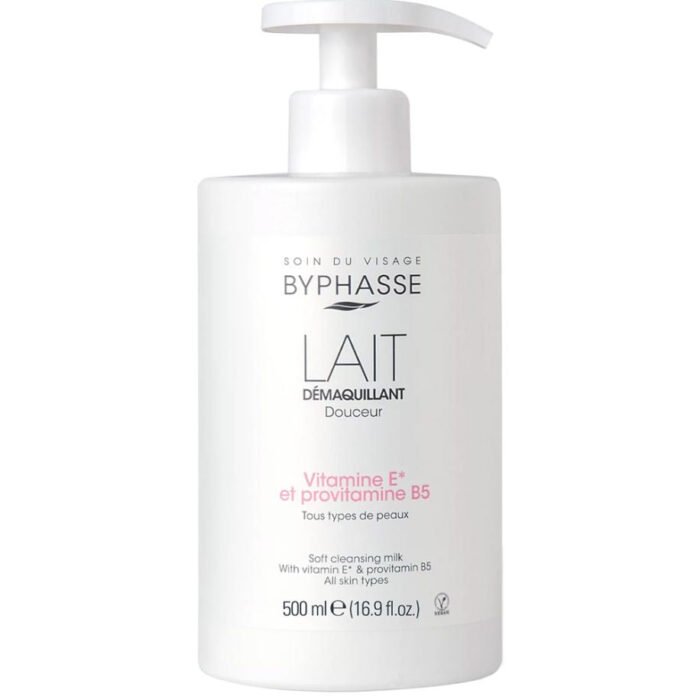 Byphasse Lait Démaquillant Douceur Pompe 500ml — Byphasse nettoyant visage au Maroc