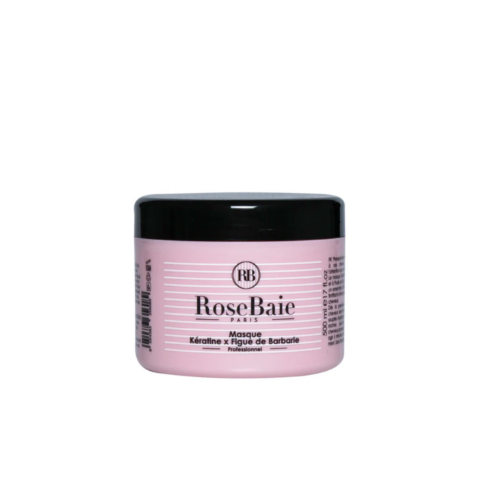 Rose Baie Masque À La Kératine Et À L’huile De Figue De Barbarie — Rose masque visage au Maroc