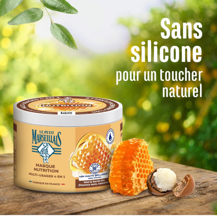 design-sans-titre-89-6920ba8844f13.png Le Petit Marseillais Masque 4 En 1 Nutrition Intense Miel De Provence et Karité Bio — Le Petit Marseillais complément alimentaire au Maroc