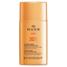Nuxe Sun Fluide Leger Haute Protection Spf50+ 50ml