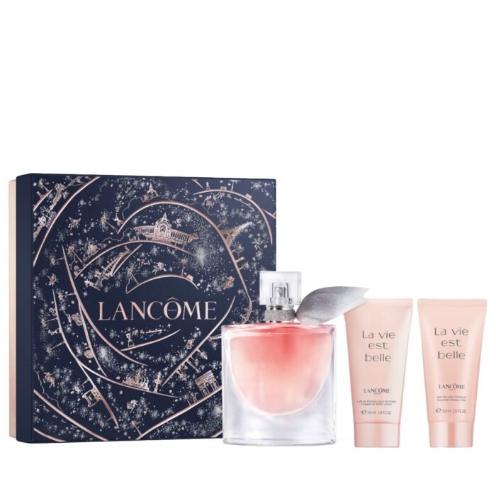 f3d539d96117290a584a8ff088964dd3b64e5cf7_3614274330205_bi_lancome_la_vie_est_belle_set.jpg LANCOME La Vie Est Belle Eau De Parfum 50ML SET — Lancome coffret cadeau beauté au Maroc