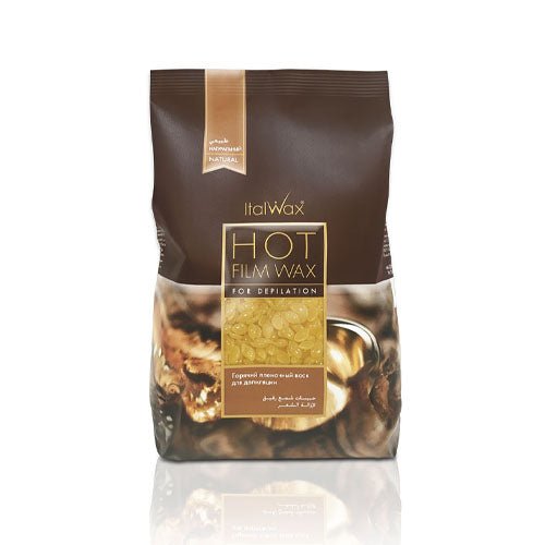 filmwax_2020Natural.jpg Italwax Hot Film Wax Cire Naturelle 1kg — Italwax coiffant cheveux au Maroc