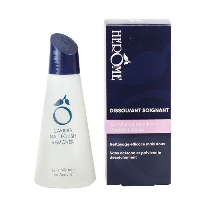 herome-dissolvant-soignant-120-ml.jpg Dissolvant Soignant Herome Sans Acetone 120 ml — Dissolvant vernis à ongles au Maroc