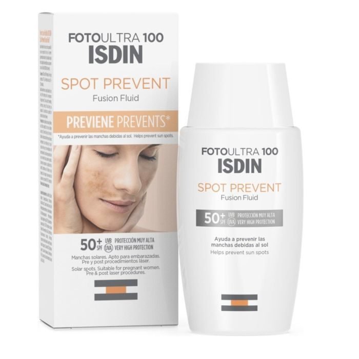 isdin-isdin-foto-ultra-100-isdin-spot-prevent-fusion-fluid-spf50-50ml-solaires.jpg Isdin - Foto Ultra Spot Prevent Fusion Fluid SPF 50+ — ISDIN crème solaire visage au Maroc