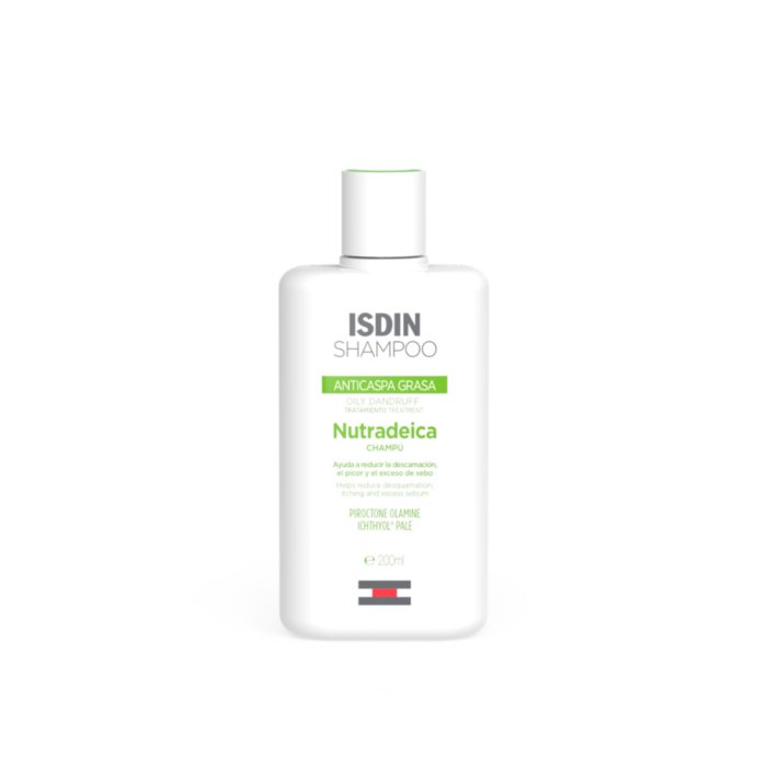 isdin-nutradeica-oily-dandruff-shampoo-200ml.png Isdin Shampoing Nutradeica Oily Dandruff 200ml — ISDIN shampoing au Maroc
