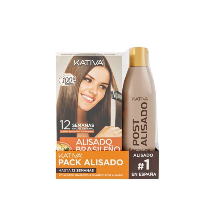 kativa-brazilian-straightening-original-post-alisado-shampoo-250ml.jpg Kativa Professional Kit De Lissage Brésilien à la Kératine et à l’Huile d’Argan + Post ALISADO — Kativa coffret cadeau beauté au Maroc