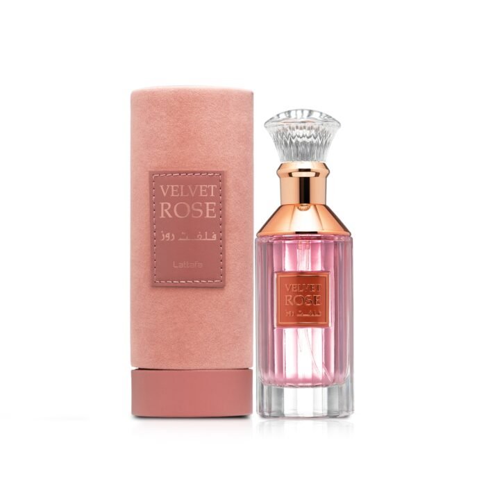 lattafa_velvet_rose_eau_de_parfum.jpg lattafa VELVET ROSE Eau De Parfum 100ml — Lattafa parfum unisexe au Maroc